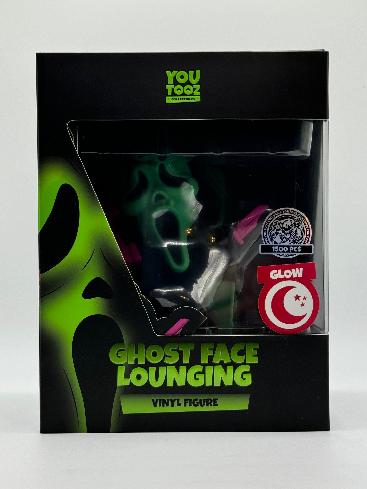YOUTOOZ SCREAM Ghost-Face Lounging GLOW Con Ex #2 *WYSIWYG*