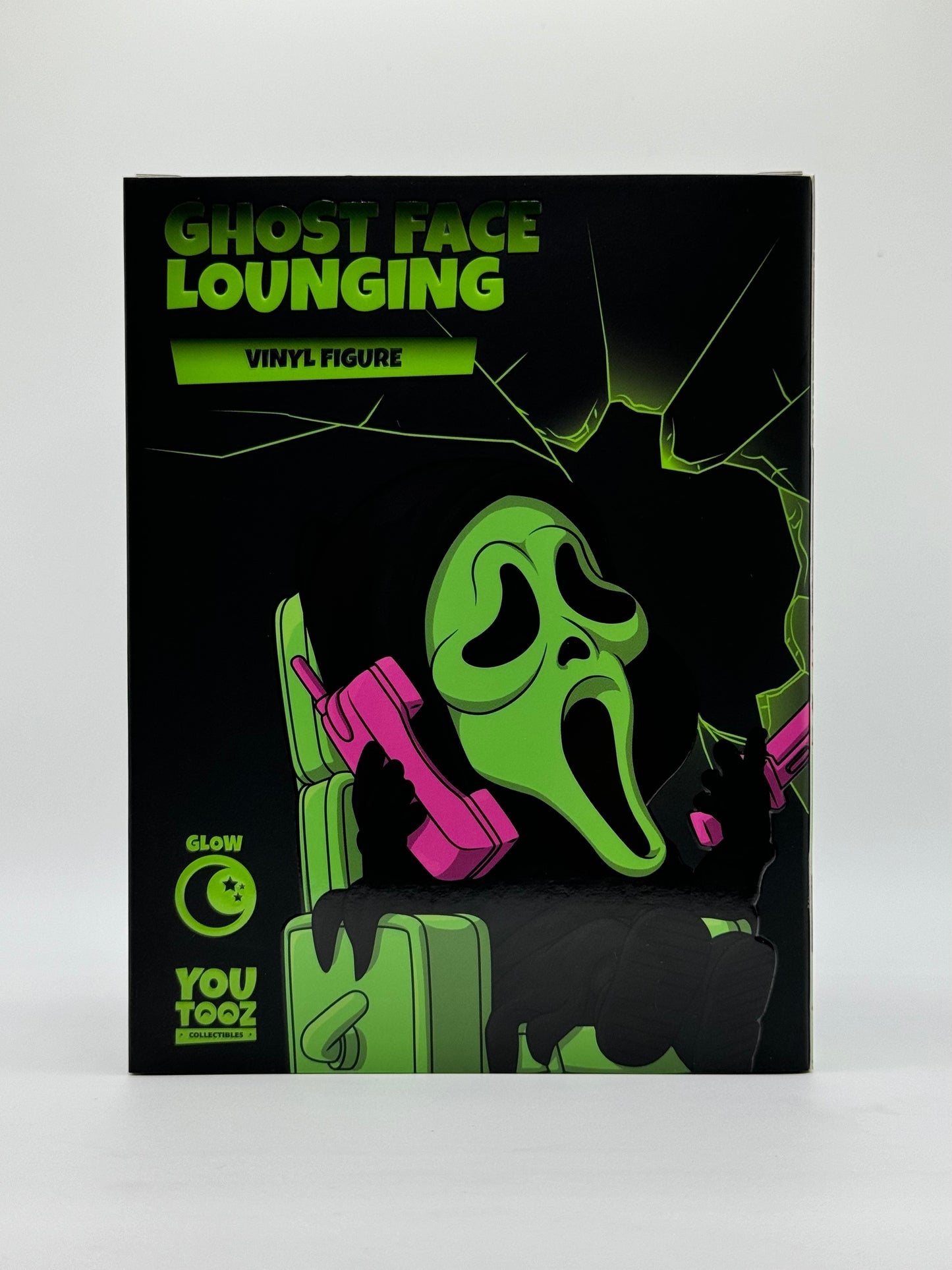 YOUTOOZ SCREAM Ghost-Face Lounging GLOW Con Ex #2 *WYSIWYG*