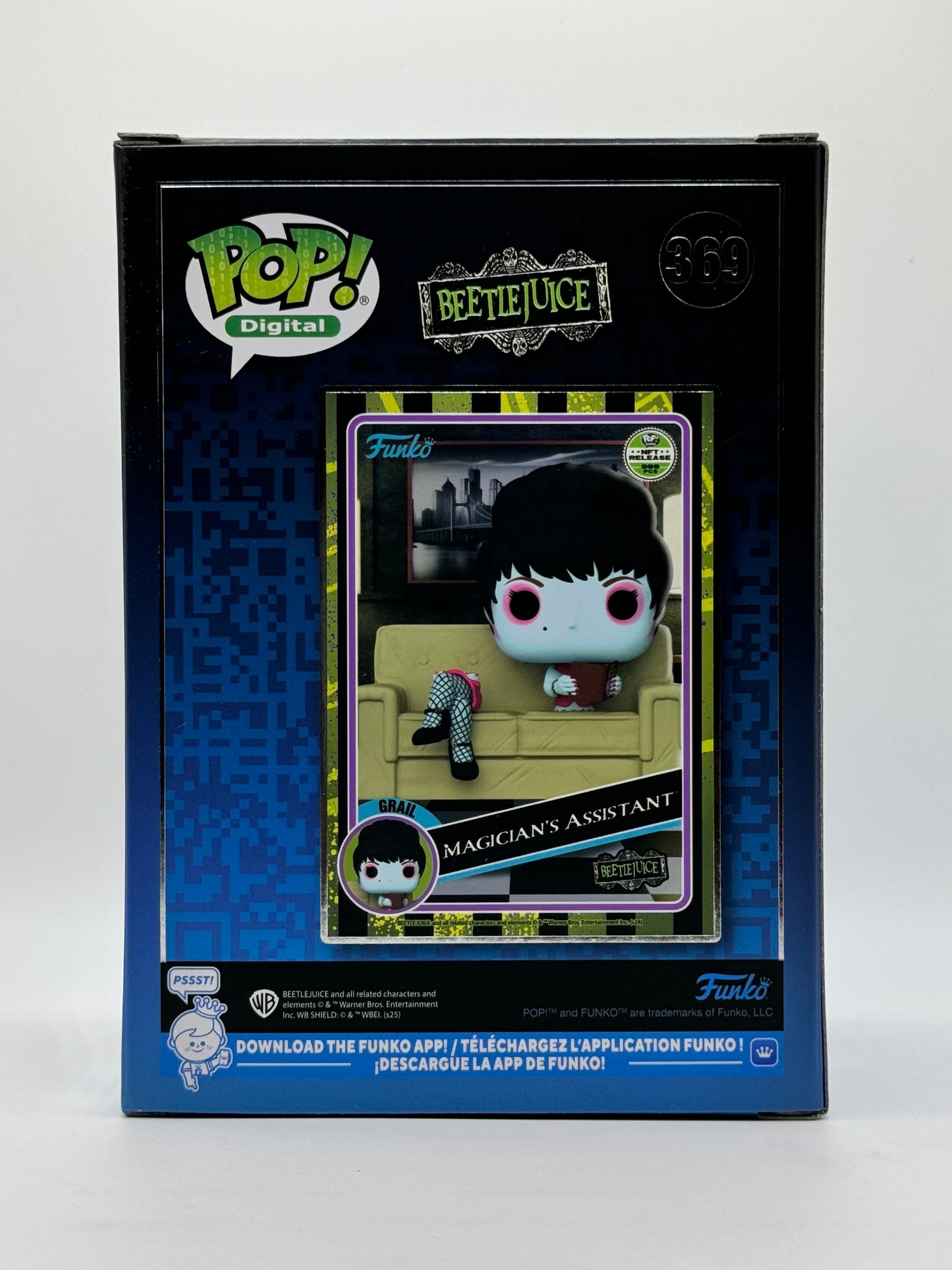 Funko POP! Beetlejuice Magician's Assistant Digital LE 999pcs #369