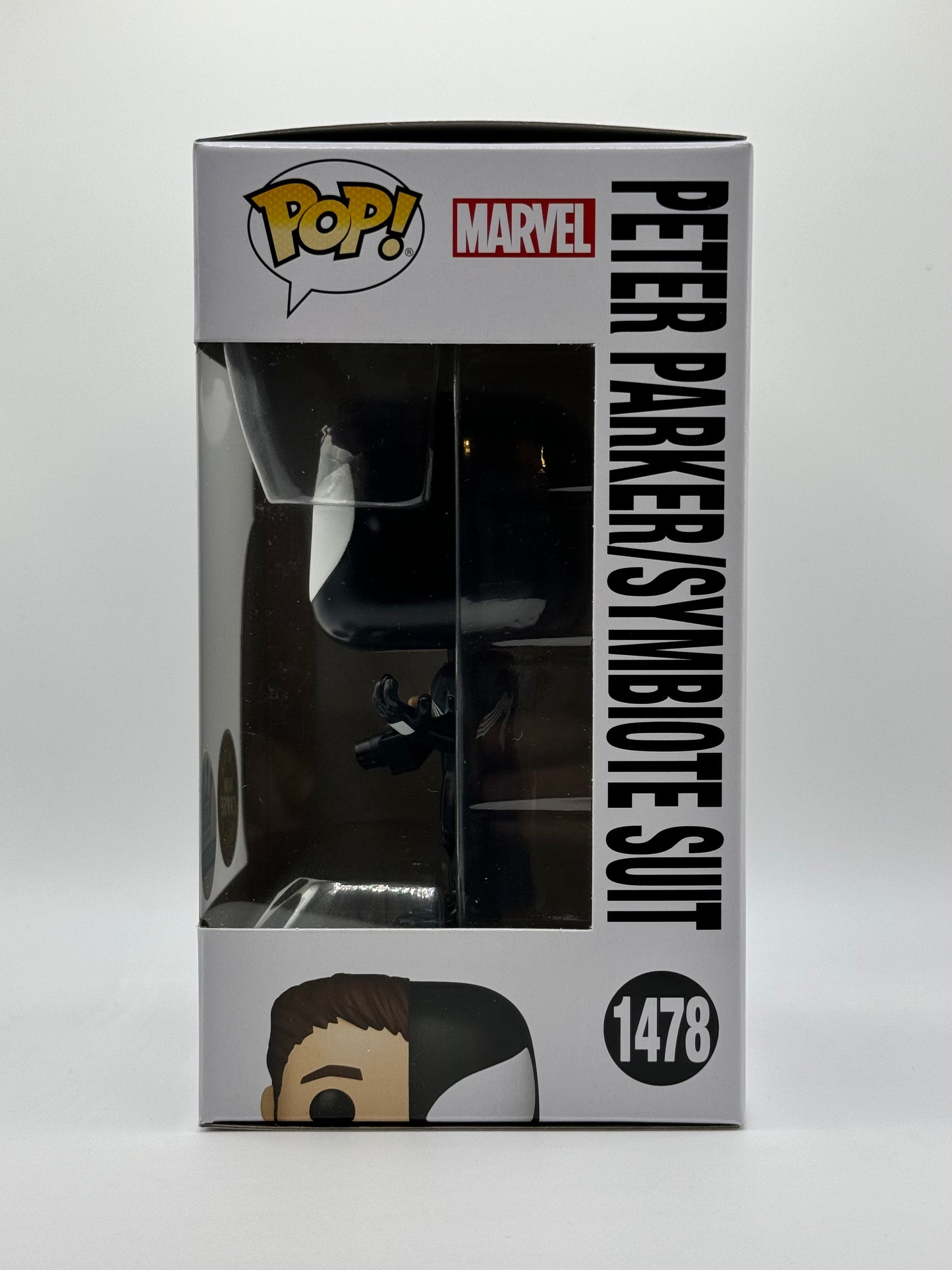 Funko POP! Spider-Man Peter Parker Symbiote Suit Glow CHASE #1478