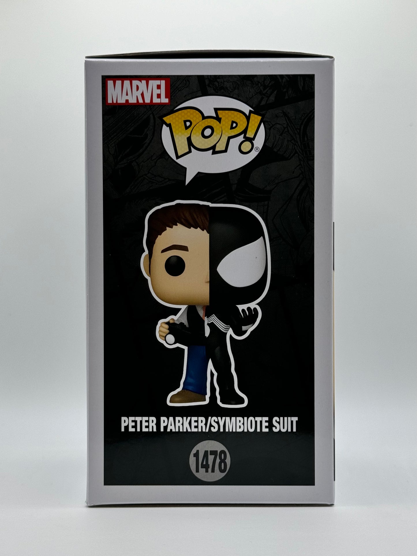 Funko POP! Spider-Man Peter Parker Symbiote Suit Glow CHASE #1478