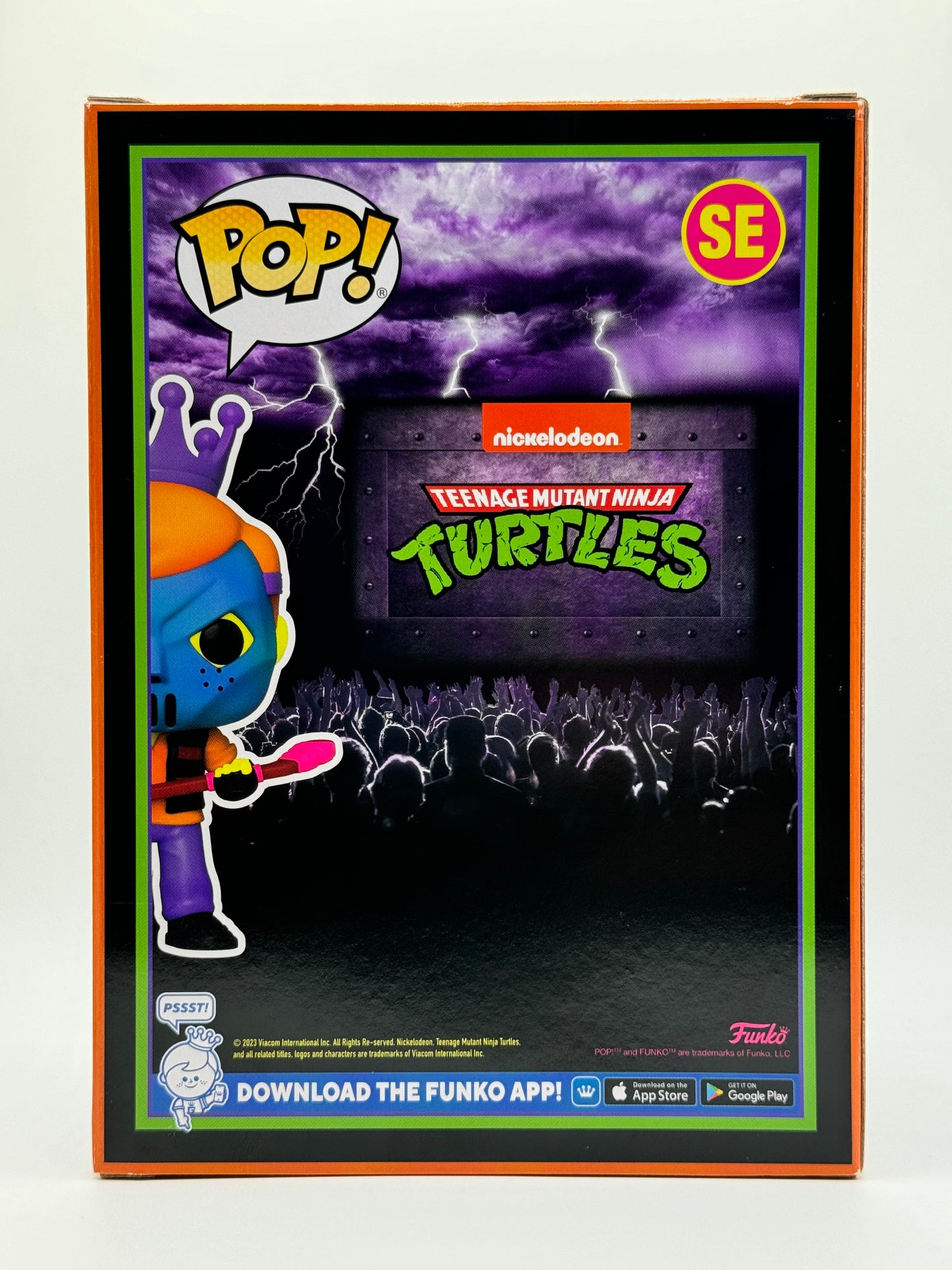 Funko POP! Freddy as Casey Jones Black Light Heavy Metal SE 2000pcs