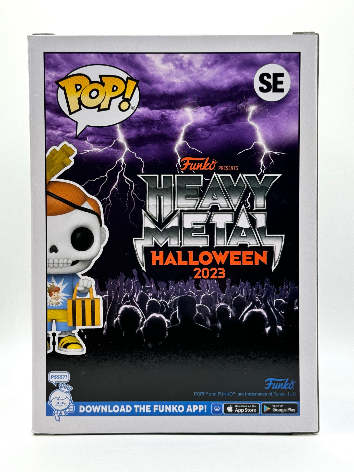 Funko POP! Freddy Bones Glow in the Dark Heavy Metal SE 3000pcs