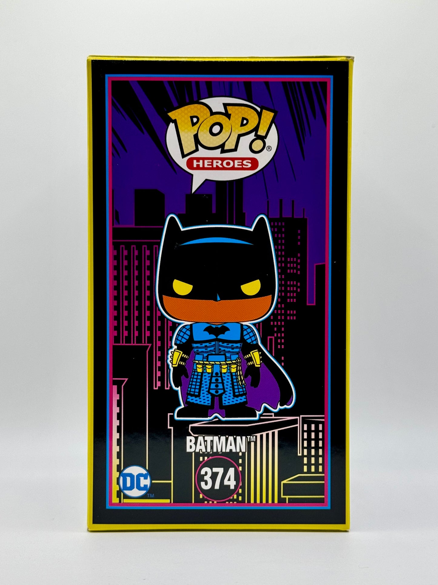 Funko POP! Imperial Batman Toy Tokyo Black-Light Future City Ex #374