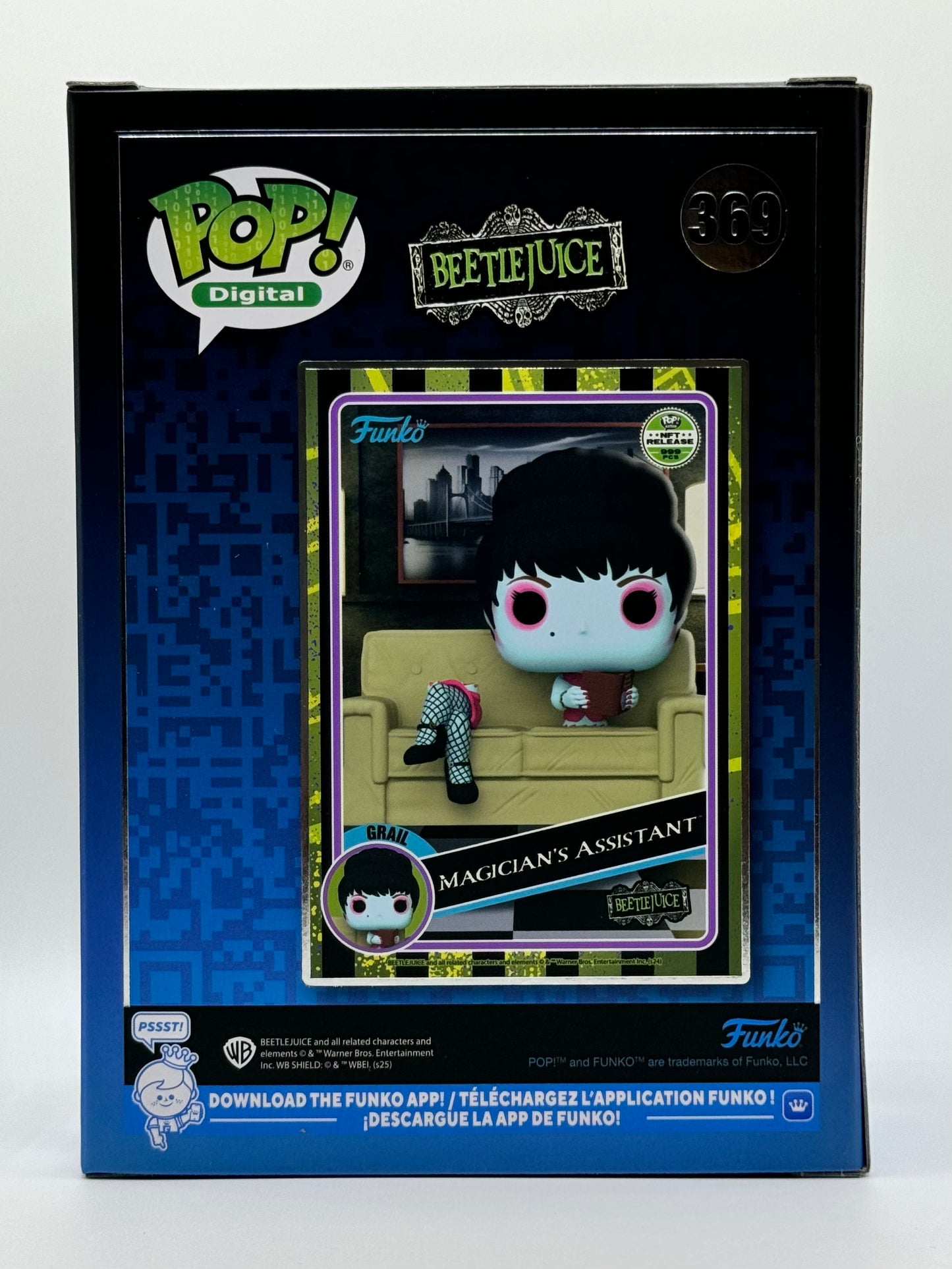 Funko POP! Beetlejuice Magician's Assistant Digital LE 999pcs #369