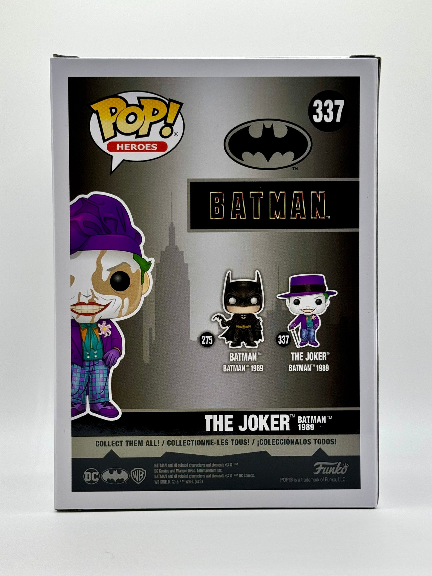 Funko POP! 1989 Batman The Joker CHASE LE #337