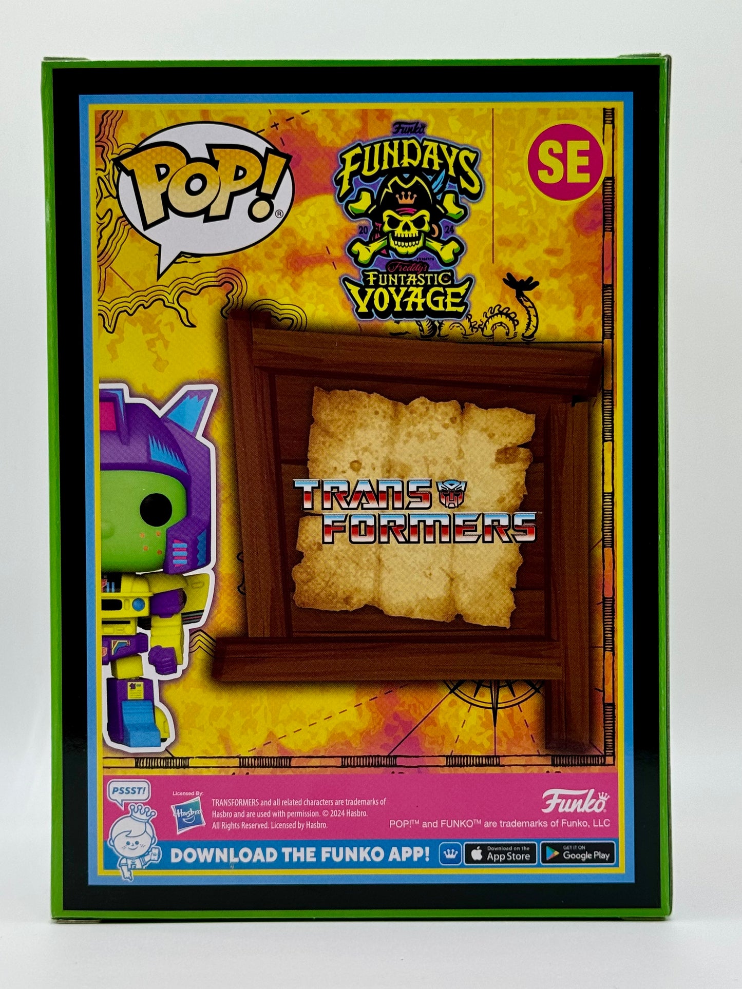 Funko POP! Freddy Funko as Jazz Black-Light SDCC SE 1000pcs