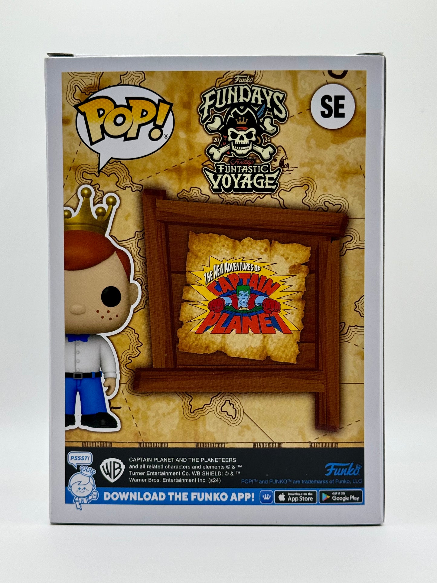 Funko POP! Freddy Funko as Captain Planet GLOW SE 500pcs