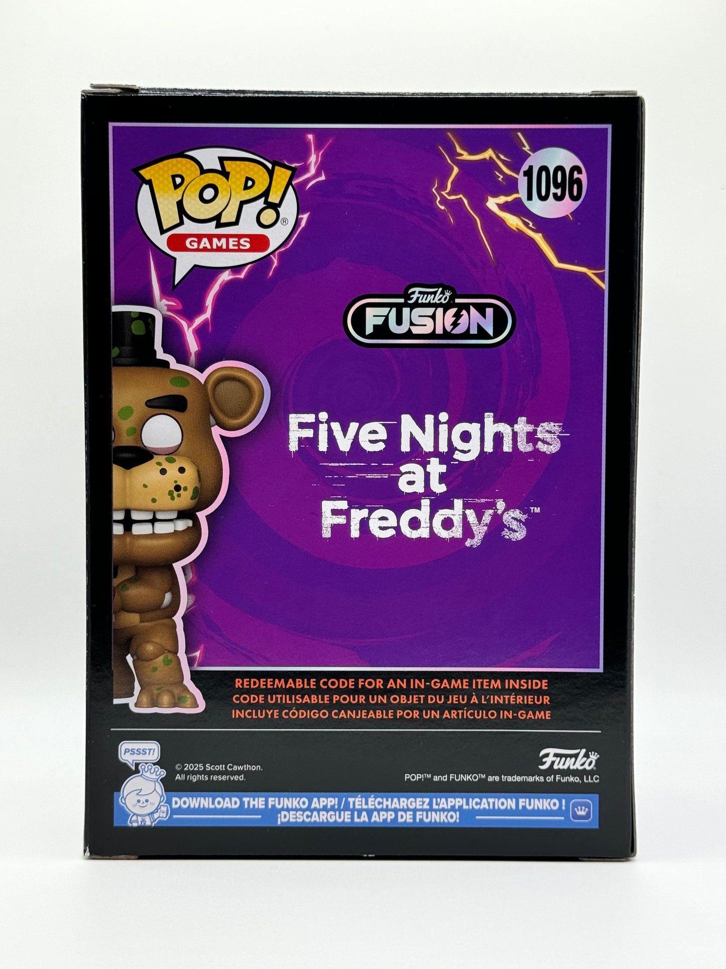 Funko POP! FNAF Freddy Fazbear w/ Pizza Launcher CHASE LE #1096