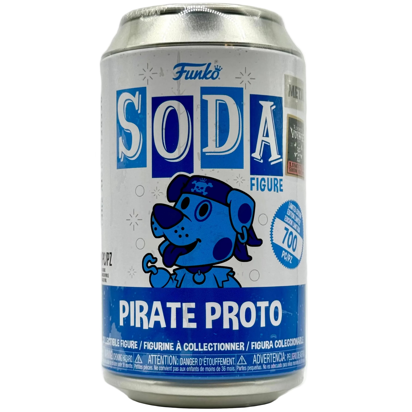 Funko SODA Blue Metallic Pirate Proto Fundays LE 700pcs