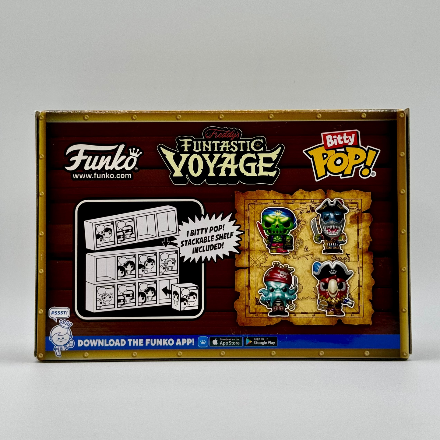 Funko Bitty POP! Metallic Mascots Funtastic Voyage LE 3400pcs 4-pack