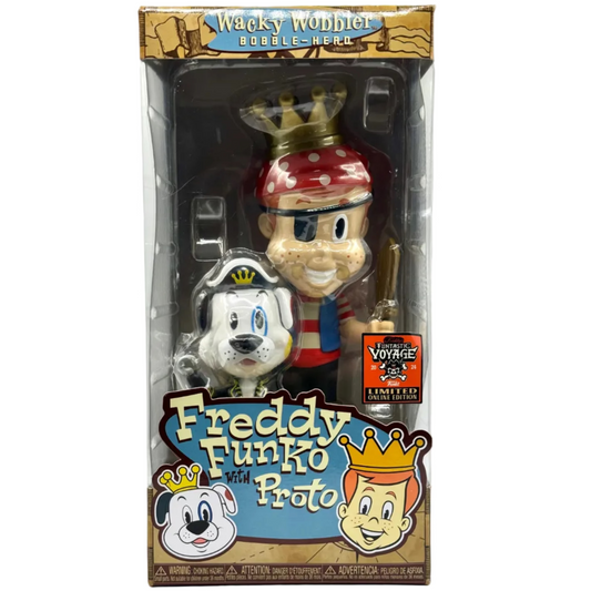 Funko Wacky Wobbler Freddy with Proto Funtastic Voyage LE
