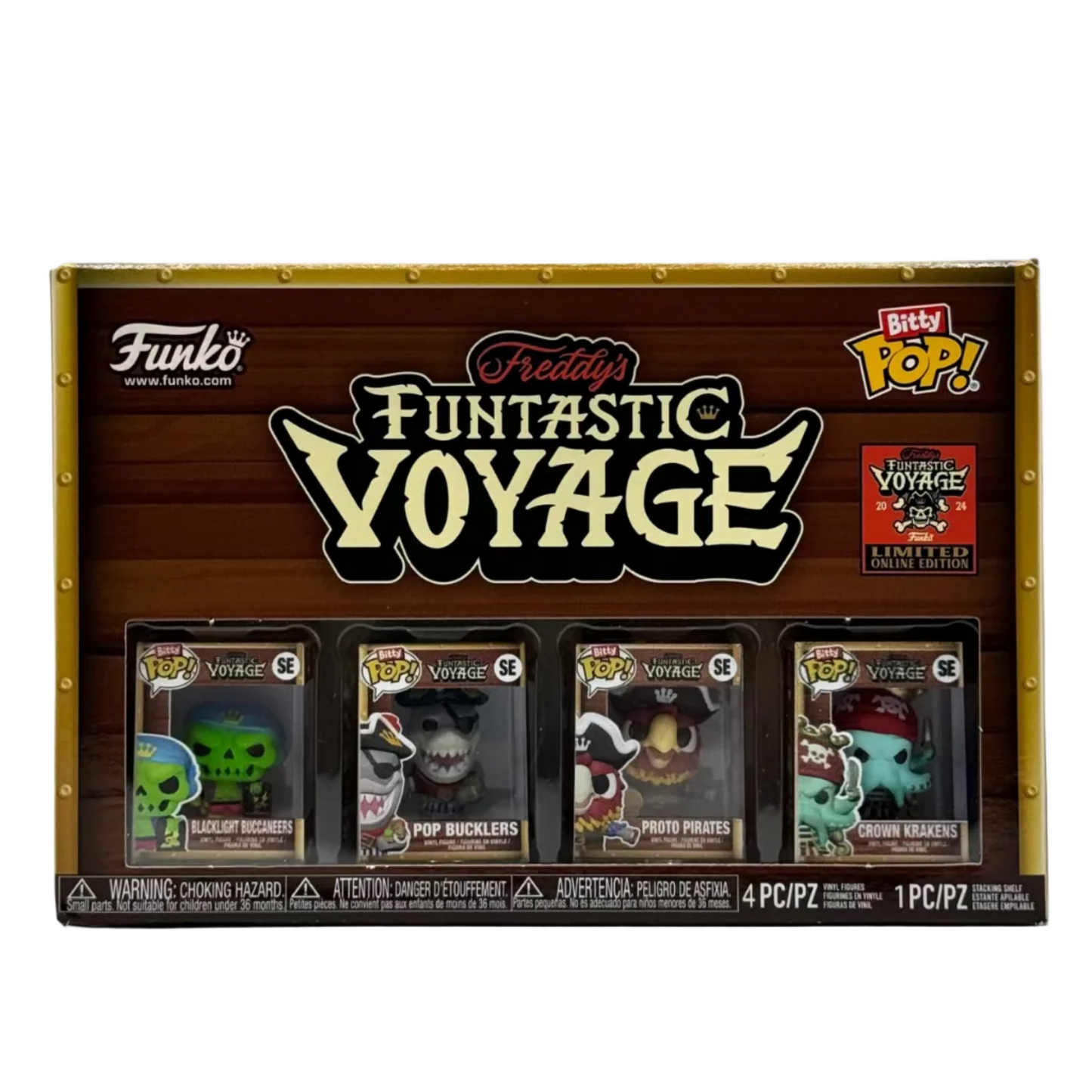 Funko Bitty POP! The Mascots Funtastic Voyage LE 4-pack