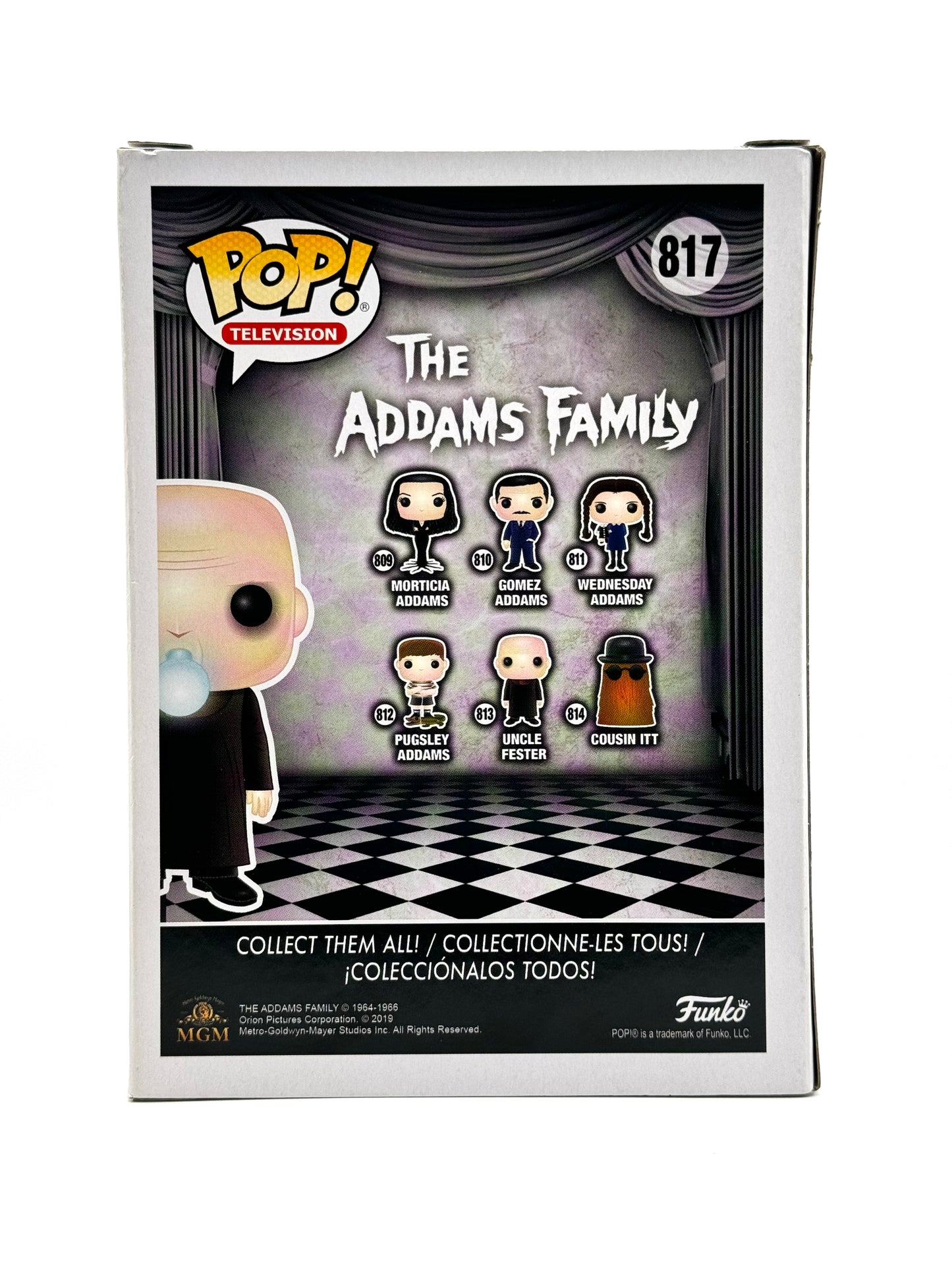 Funko POP! The Addams Family Uncle Fester Walgreens Exclusive #817