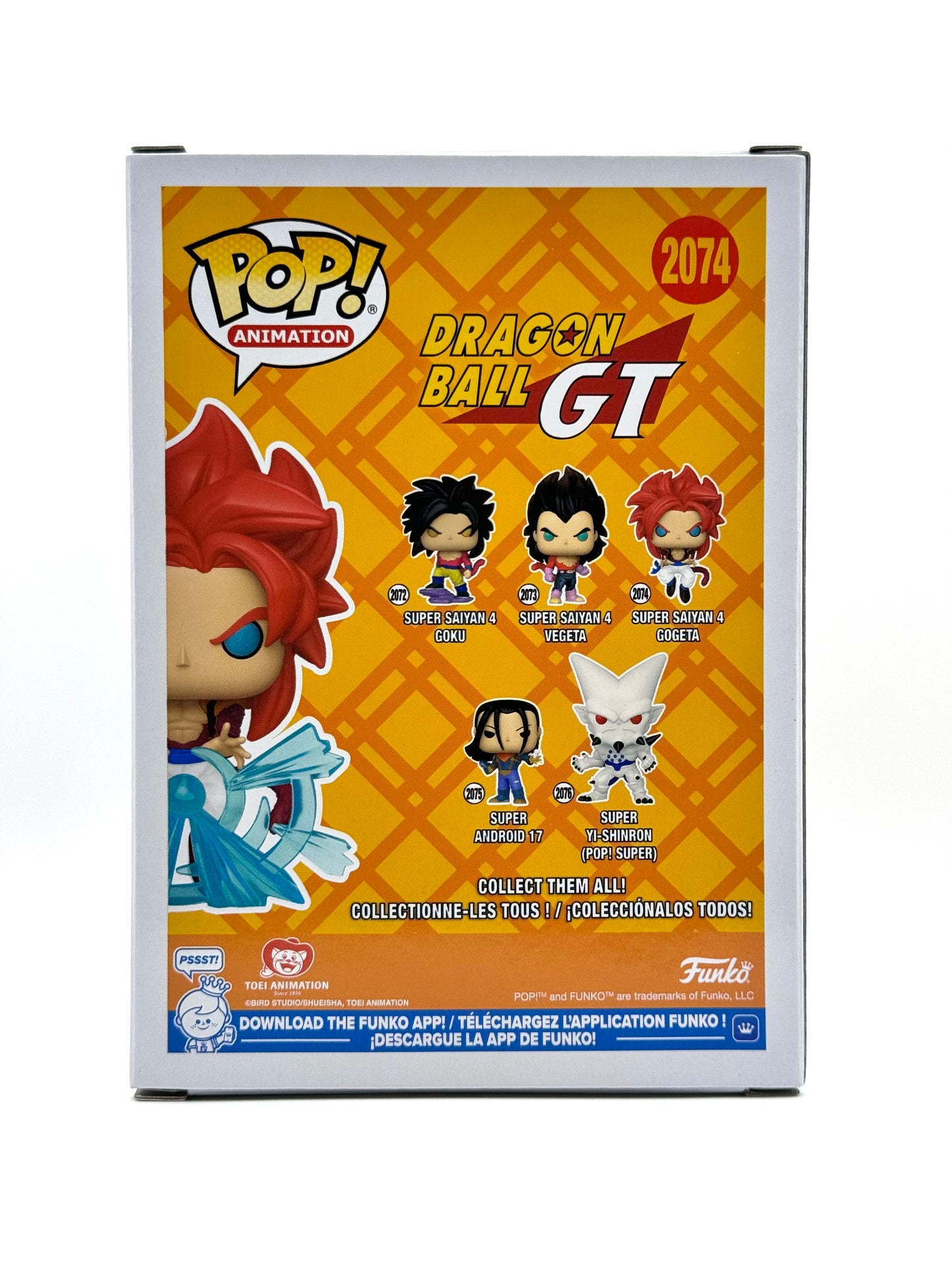 Funko POP! Dragon Ball Super Saiyan 4 Gogeta GLOW CHASE LE #2074