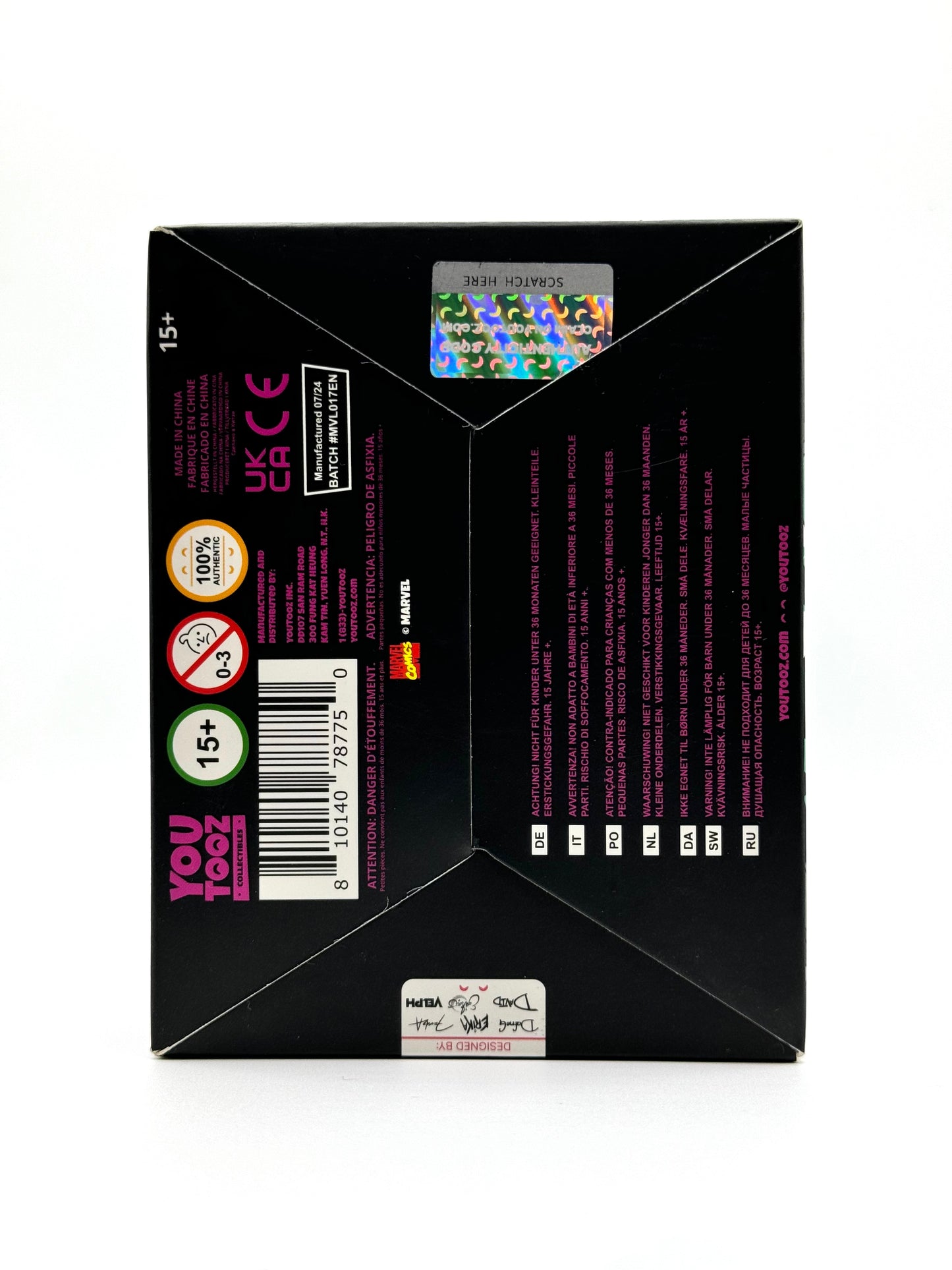 YOUTOOZ Uncanny X-Men Jean Grey UV Illuminated FYE Exclusive #17