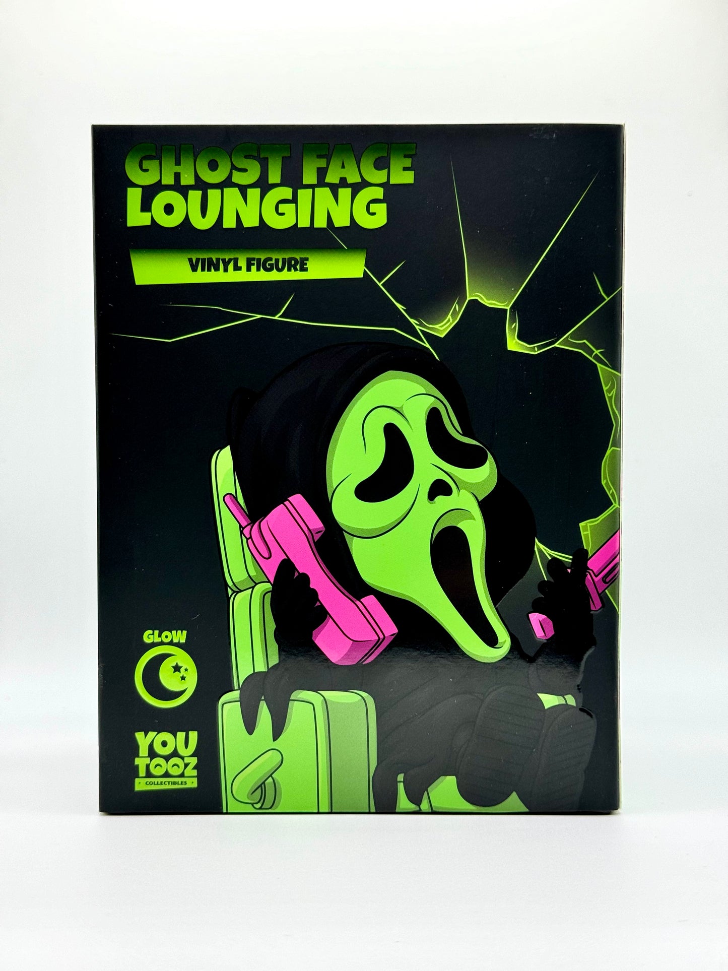YOUTOOZ SCREAM Ghost Face Lounging GLOW Con Exclusive LE #2