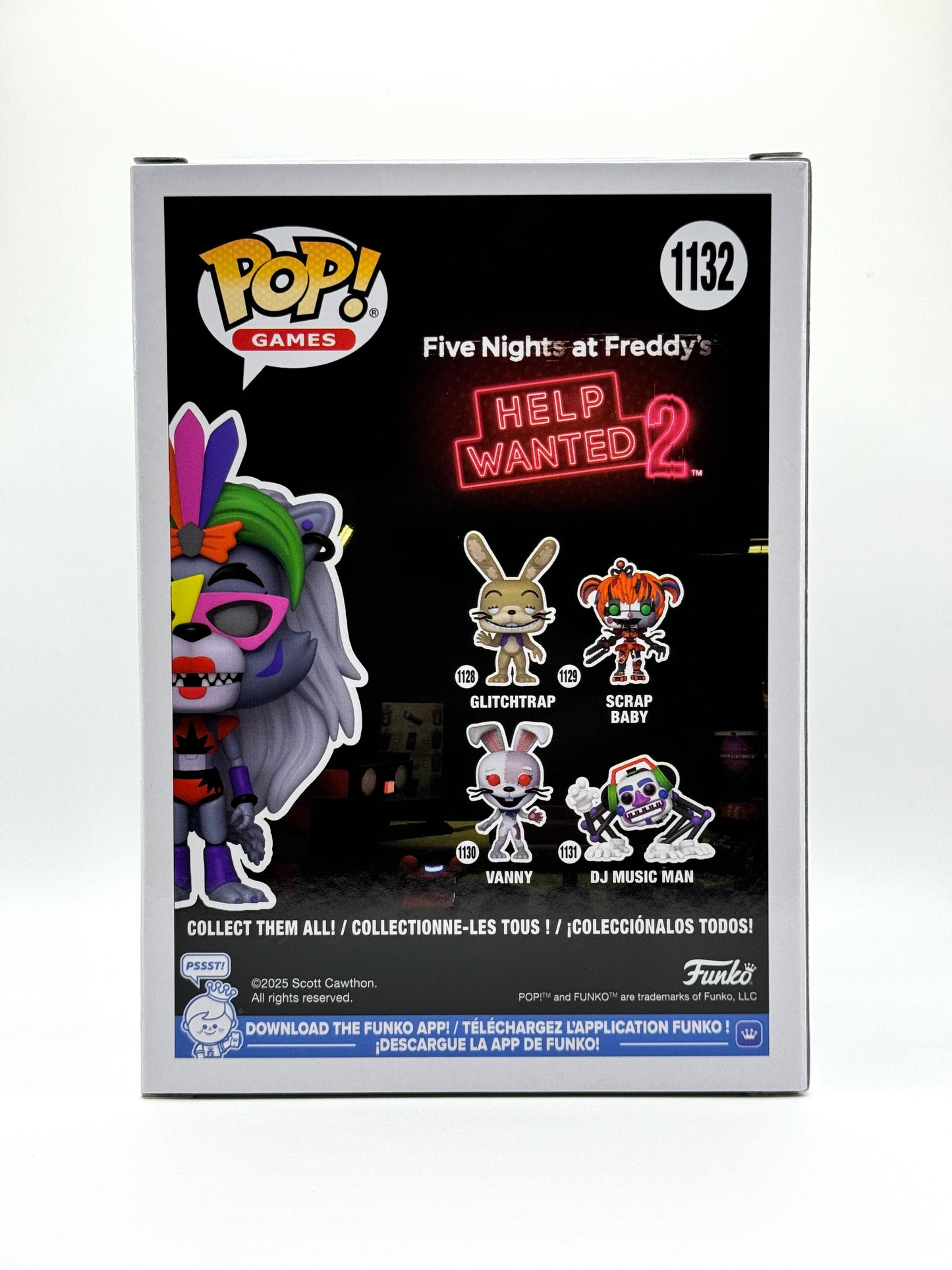 Funko POP! FNAF 2 Help Wanted Roxy CHASE LE  #1132