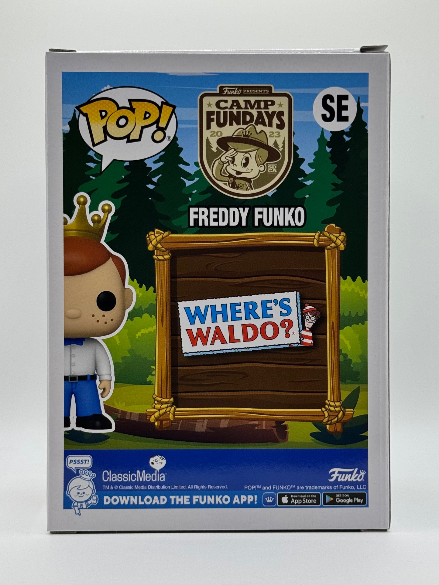 Funko POP! Freddy as Waldo Camp Fundays DIAMOND LE 5000 pcs SE