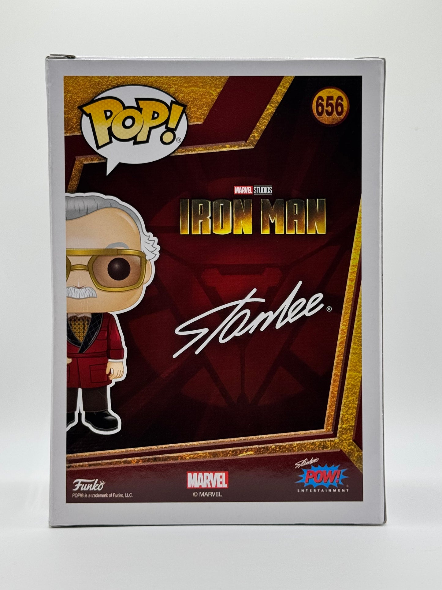 Funko POP! Marvel Stan Lee Iron Man Cameo Convention Exclusive #656