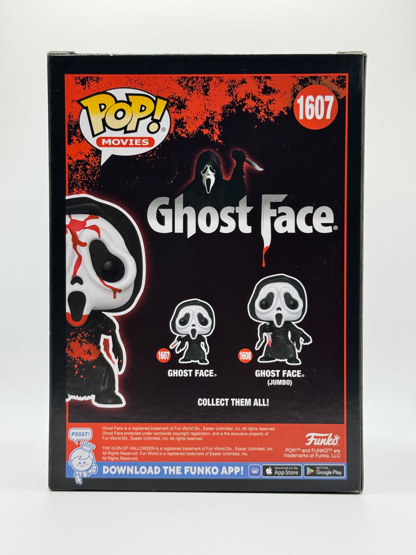 Funko POP! SCREAM Bloody Ghost Face HT Scare Fair Exclusive #1607