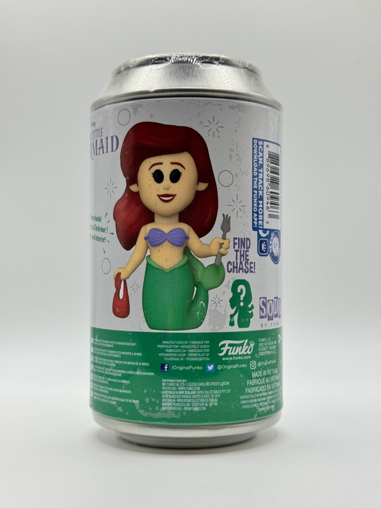 Funko SODA Disney Little Mermaid Ariel EE Exclusive 15,000 pcs