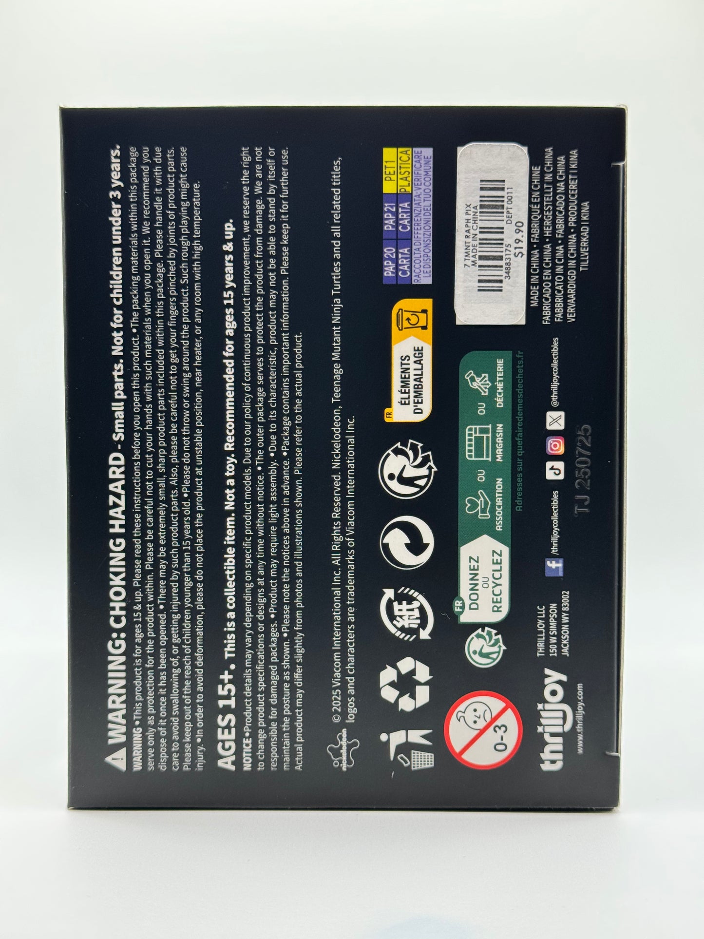 Thrilljoy PIX! TMNT Baxter Stockman Chase LE