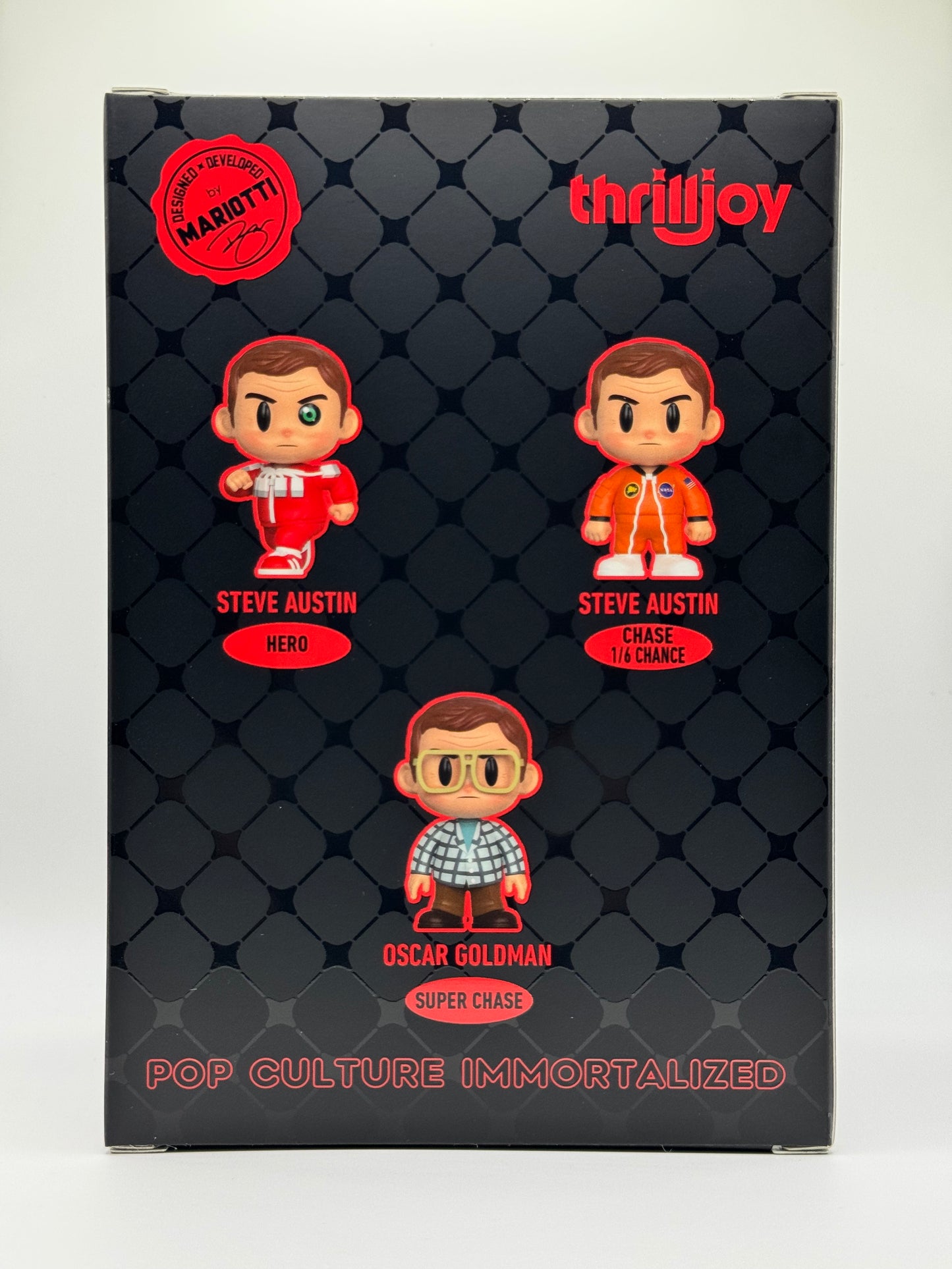 Thrilljoy PIX! Six Million Dollar Man Steve Austin Event Exclusive CHASE LE