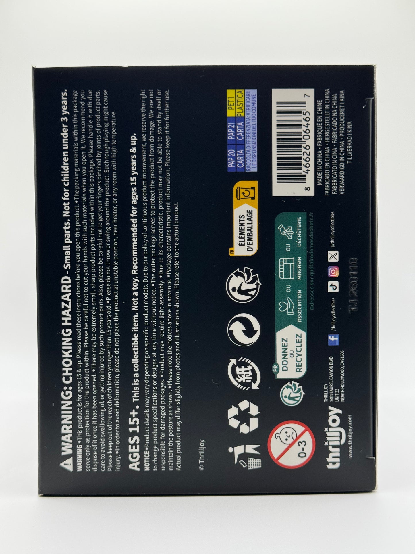 Thrilljoy PIX! Bloo Glow-in-the-Dark Block Party Exclusive LE 700 pcs