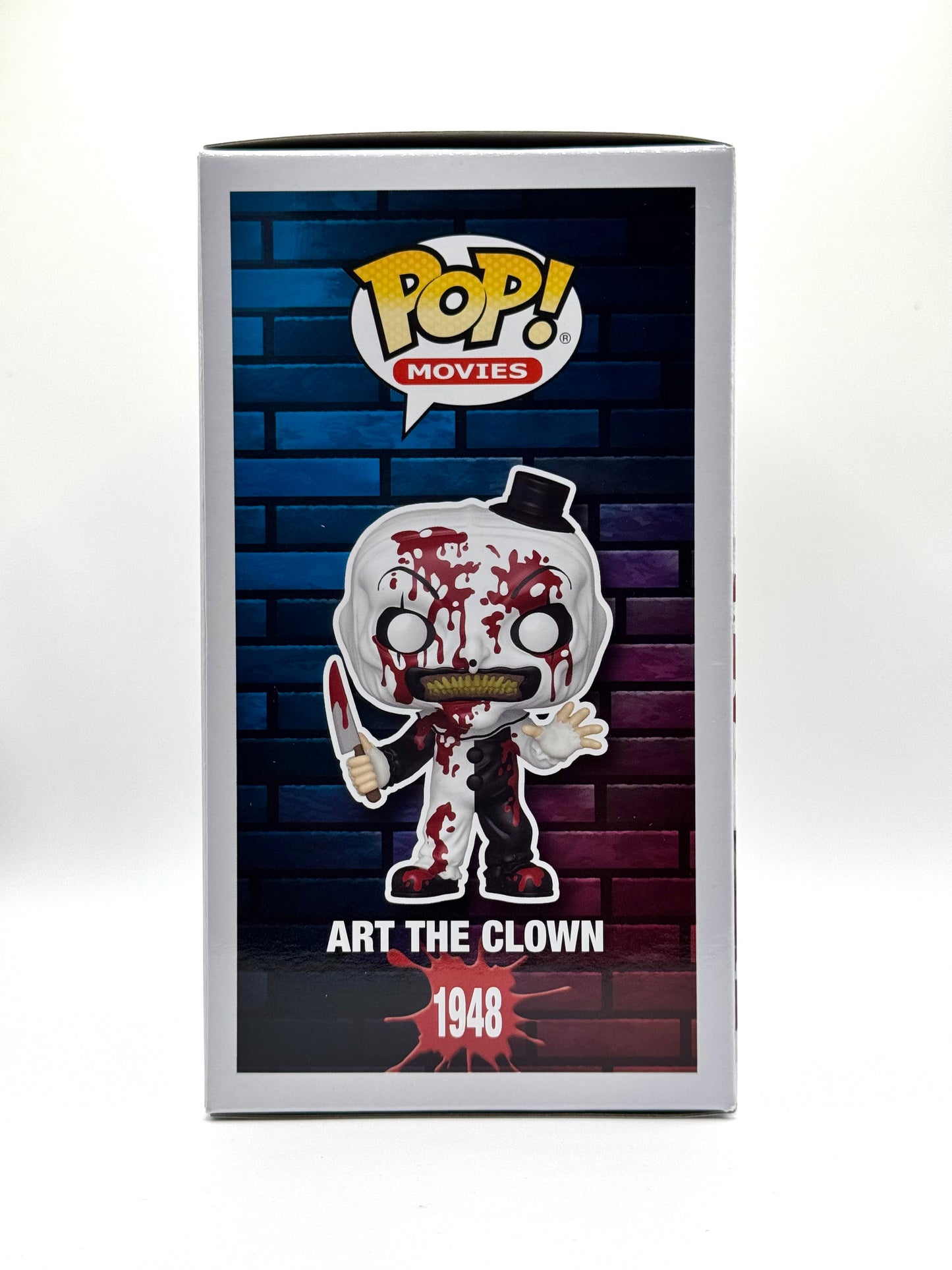 Funko POP! Terrifier 3 Bloody Art Blacklight LE CHASE EE Exclusive #1948
