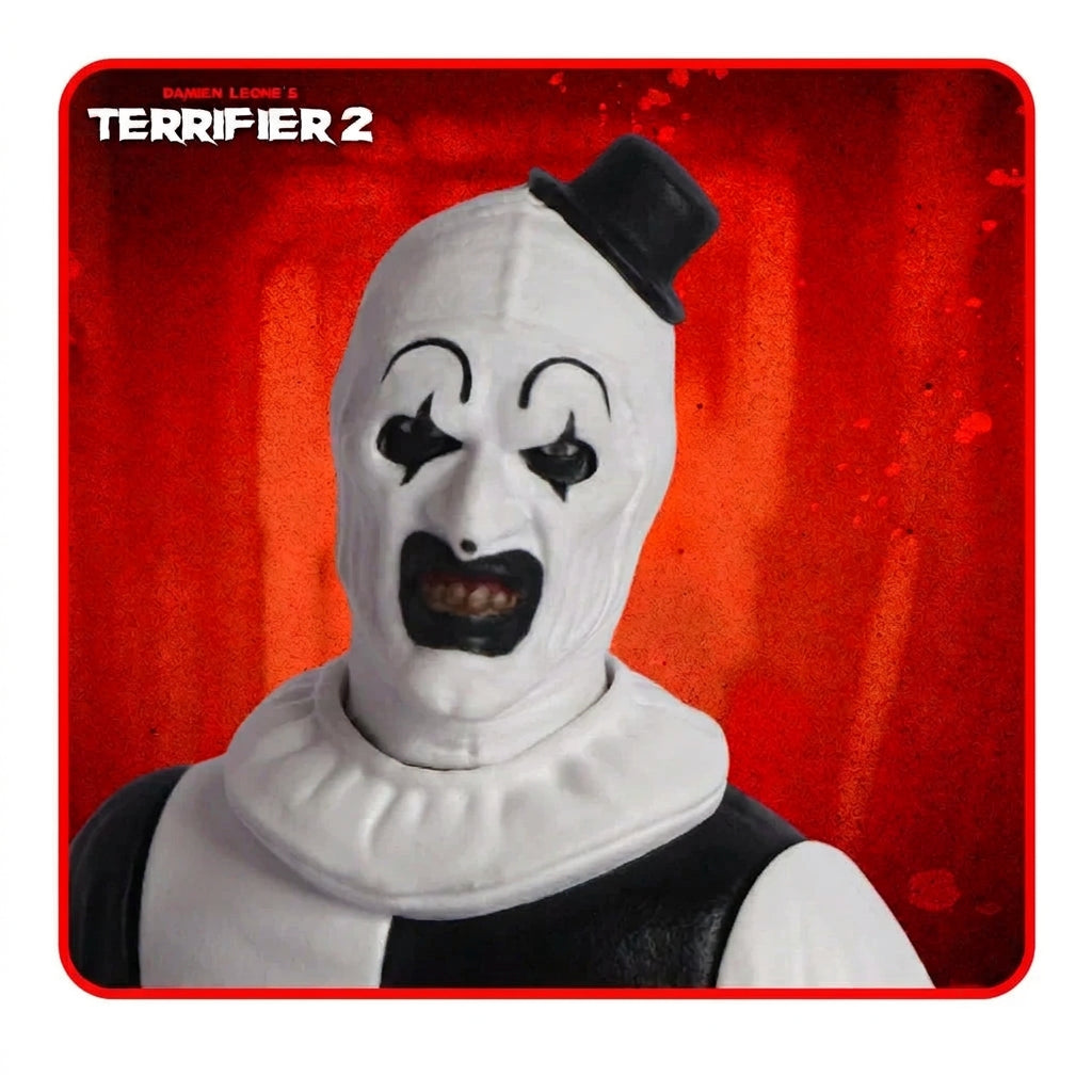 Mezco Terrifier Art the Clown & Little Pale Girl 5-points Action Figure Set