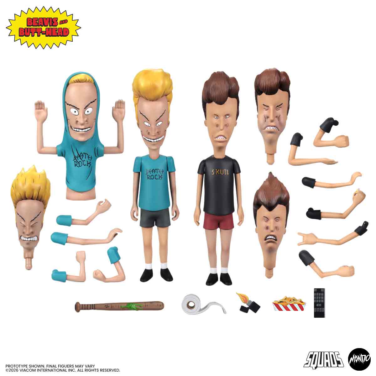 MONDO Beavis and Butt-Head Squads Action Figure Set