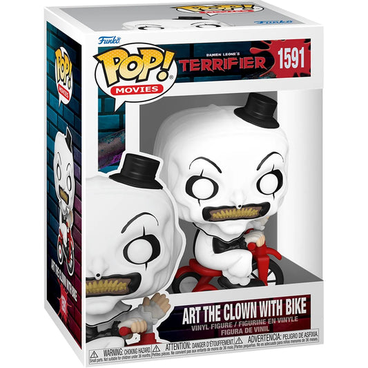 Funko POP! Terrifier Art the Clown with Bike #1591