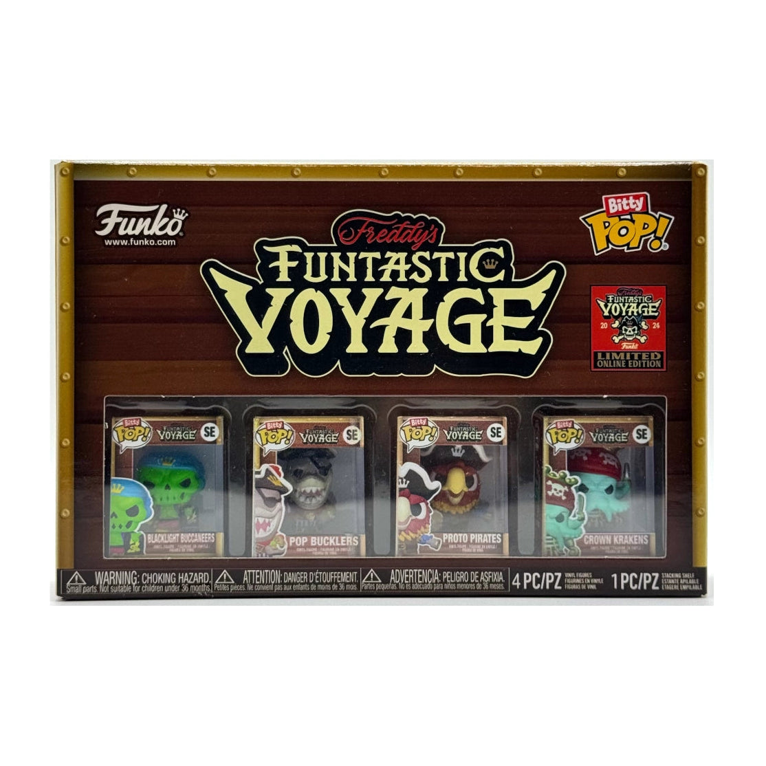 Funko Bitty POP! The Mascots Funtastic Voyage LE 4-pack