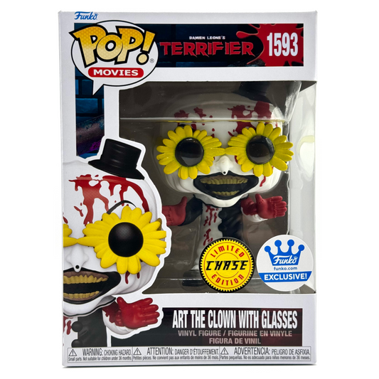 Funko POP! Terrifier Bloody Art with Glasses LE CHASE #1593
