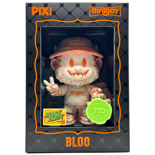 Thrilljoy PIX! Bloo Glow-in-the-Dark Block Party Exclusive LE 700 pcs