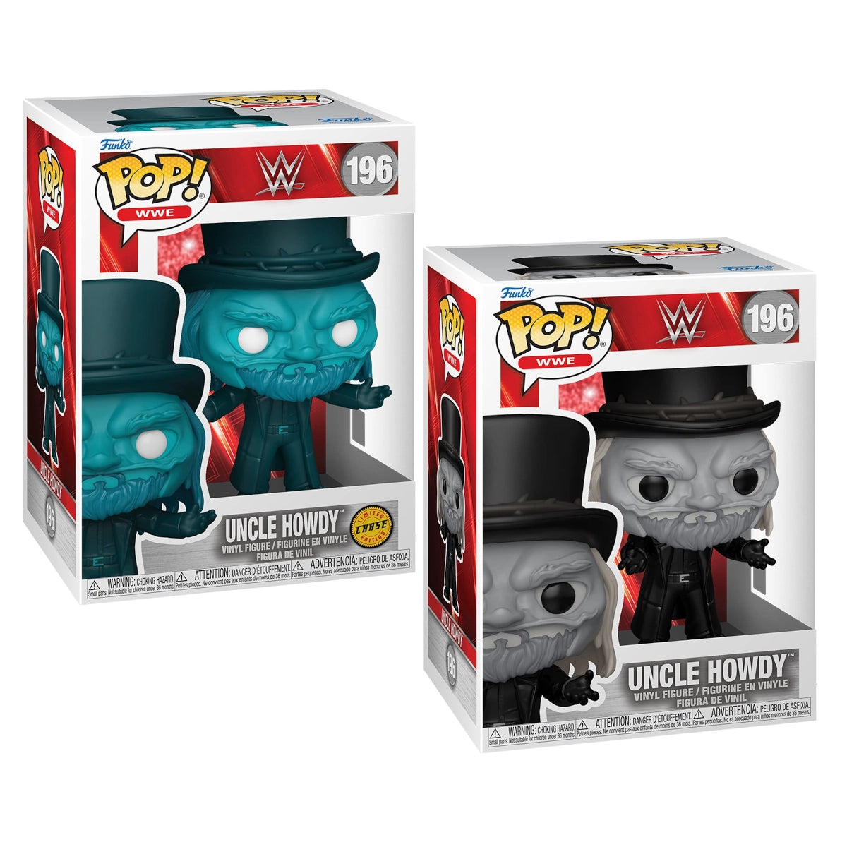 Funko POP! WWE Uncle Howdy Chase & Common Bundle