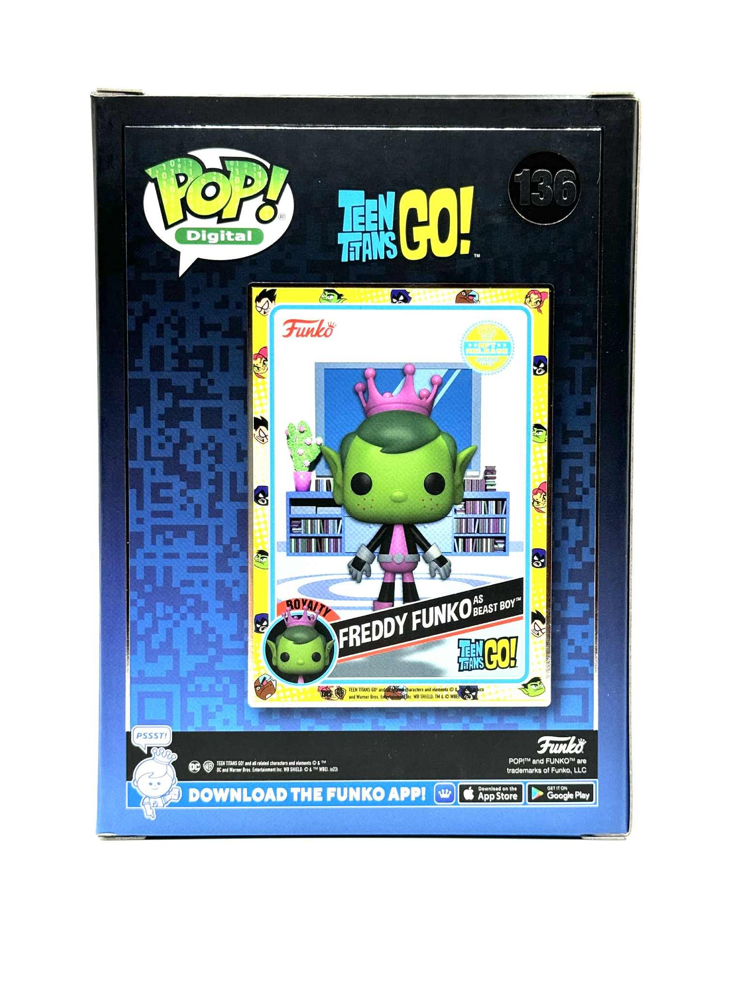 Funko POP! Teen Titans Go Freddy as Beast Boy LE #136 *WYSIWYG*