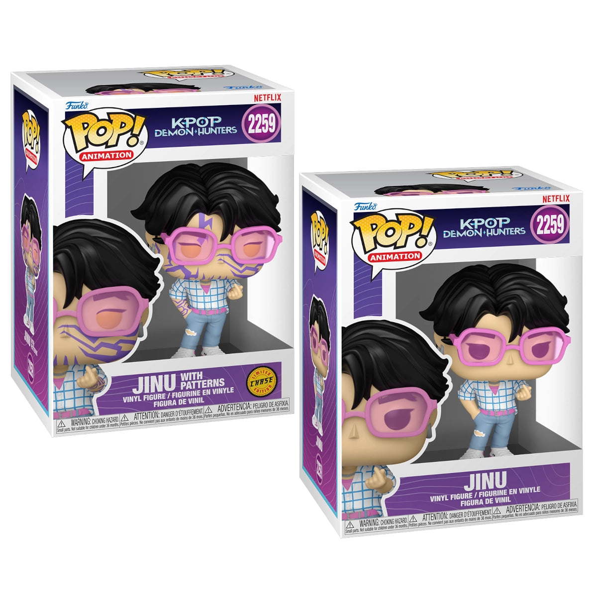 Funko POP! Jinu CHASE & Common Bundle #2259