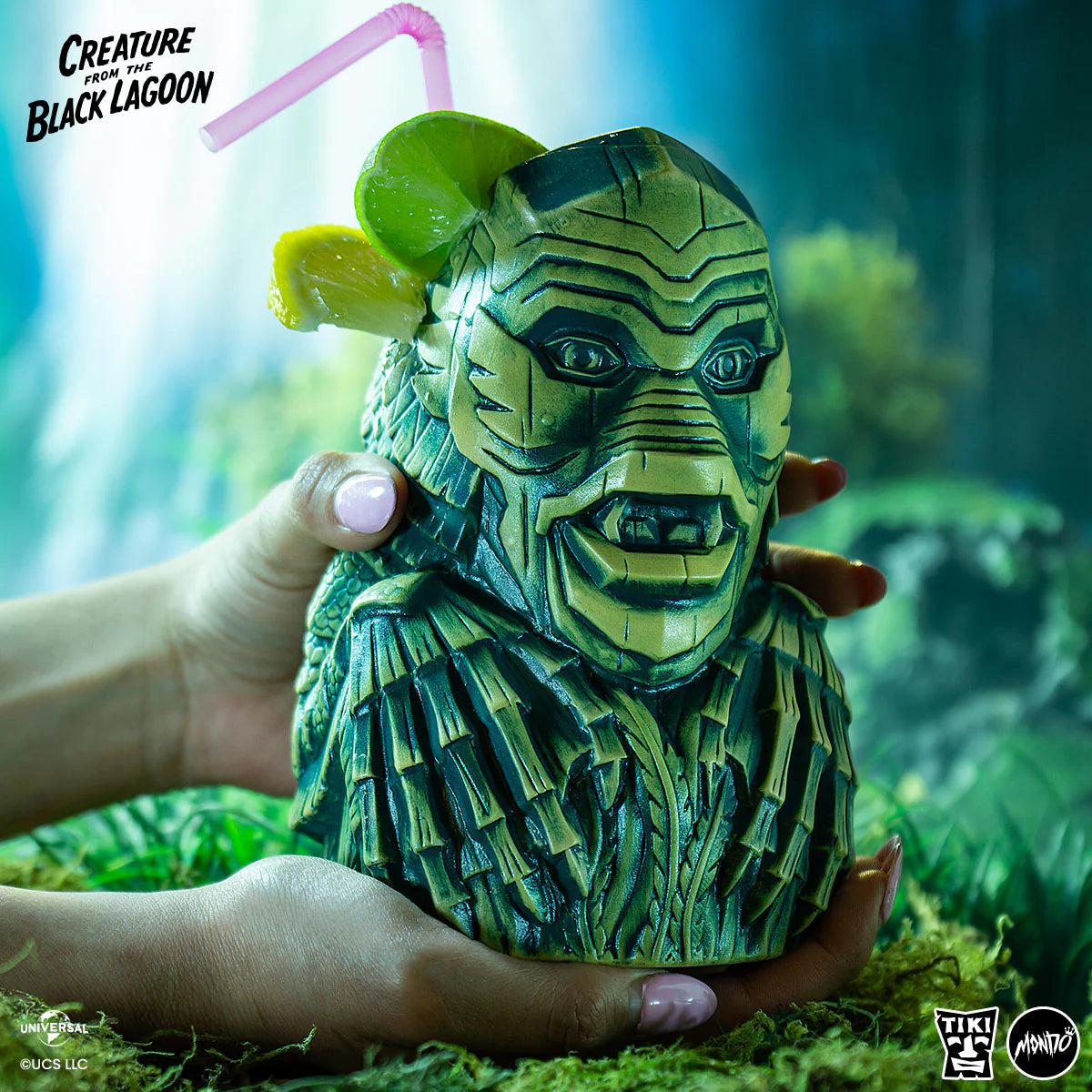 MONDO Creature from the Black Lagoon Hand-Made Tiki Mug