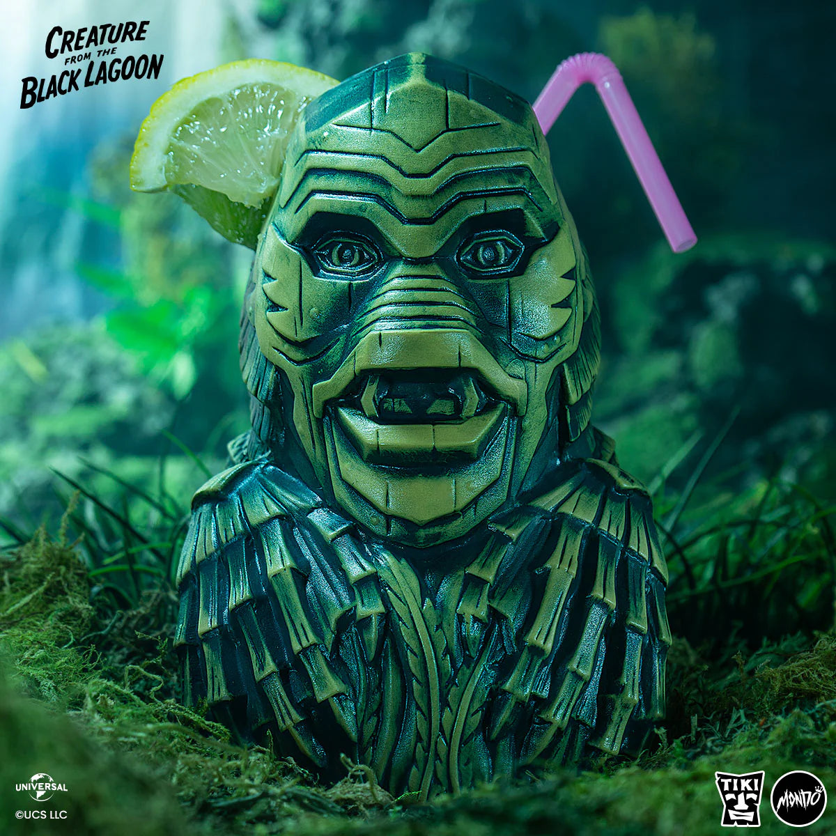 MONDO Creature from the Black Lagoon Hand-Made Tiki Mug