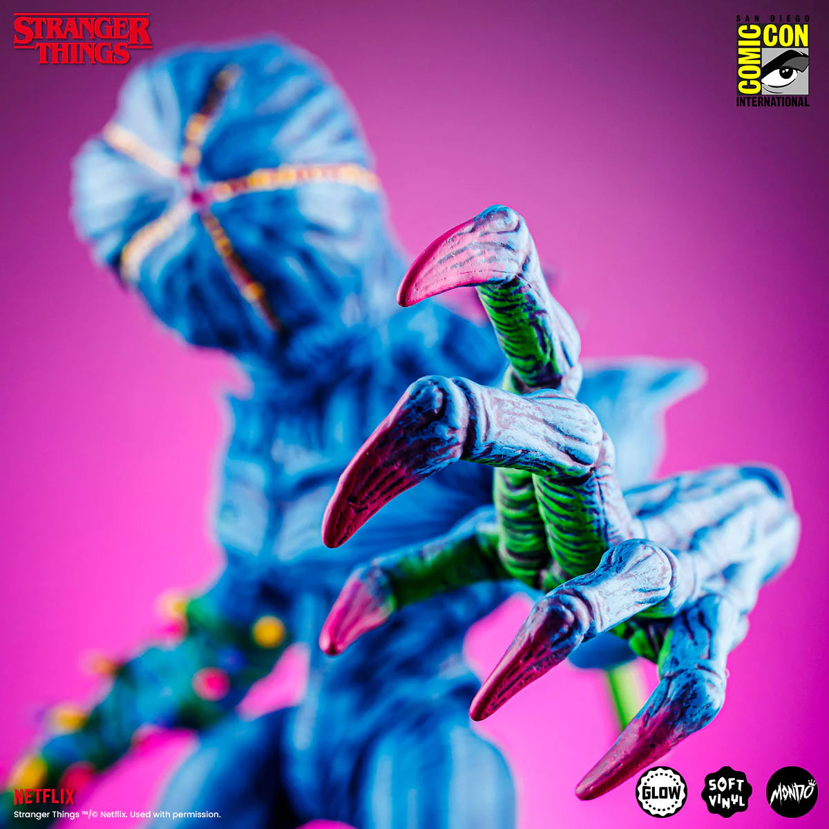MONDO Stranger Things Demogorgon 80's Fever Variant SDCC LE 300 pcs
