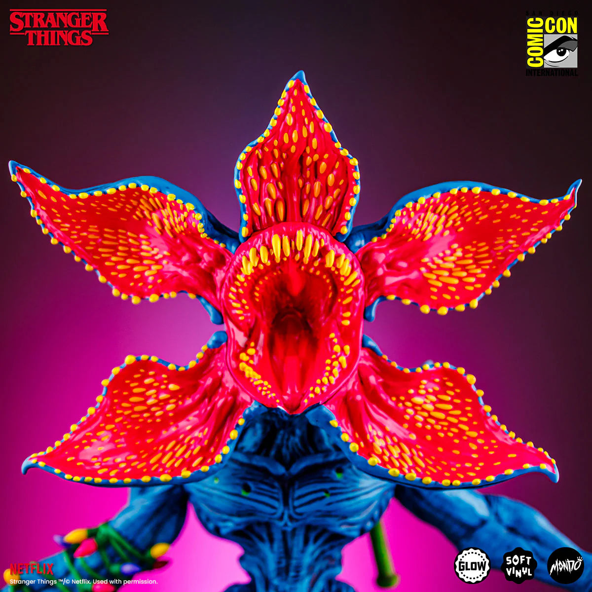 MONDO Stranger Things Demogorgon 80's Fever Variant SDCC LE 300 pcs
