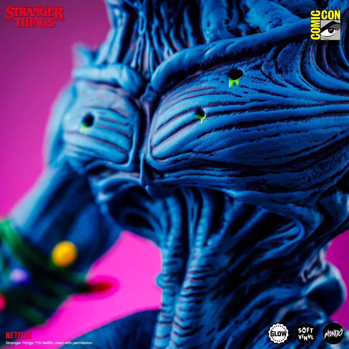 MONDO Stranger Things Demogorgon 80's Fever Variant SDCC LE 300 pcs