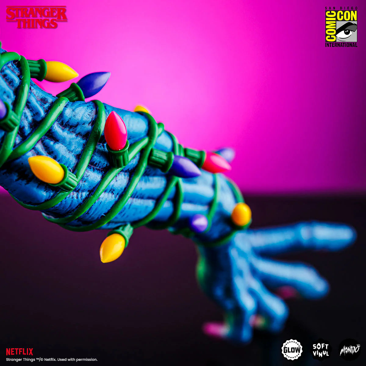 MONDO Stranger Things Demogorgon 80's Fever Variant SDCC LE 300 pcs
