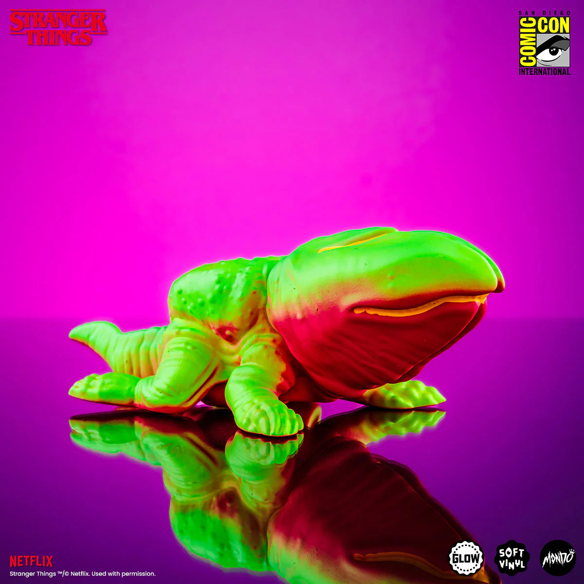 MONDO Stranger Things Demogorgon 80's Fever Variant SDCC LE 300 pcs