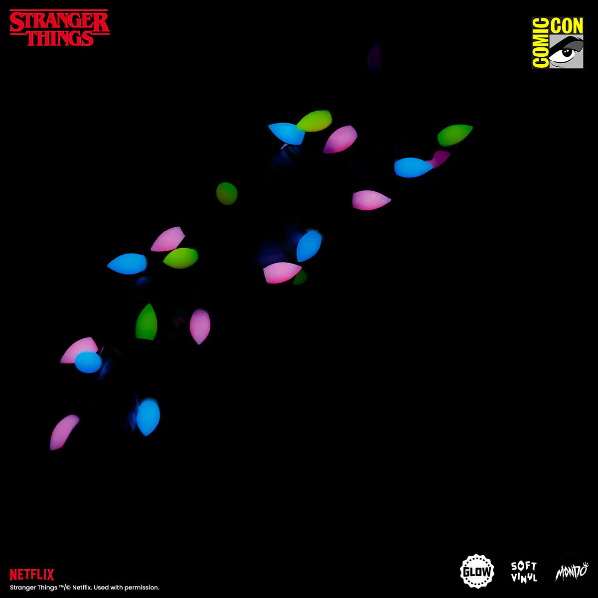 MONDO Stranger Things Demogorgon 80's Fever Variant SDCC LE 300 pcs