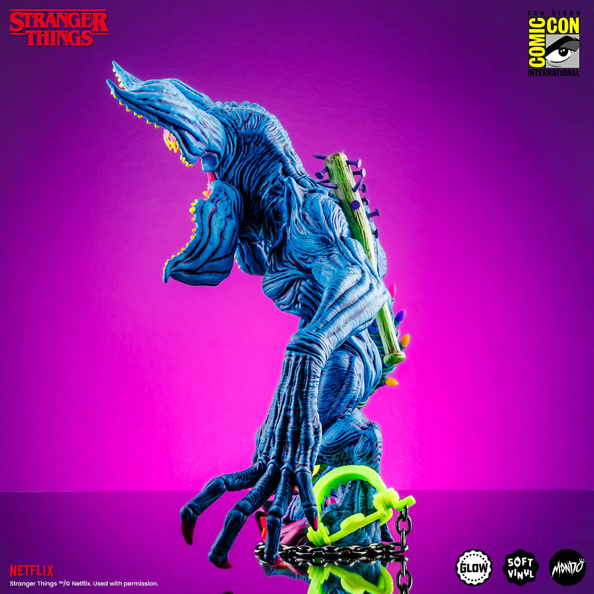 MONDO Stranger Things Demogorgon 80's Fever Variant SDCC LE 300 pcs