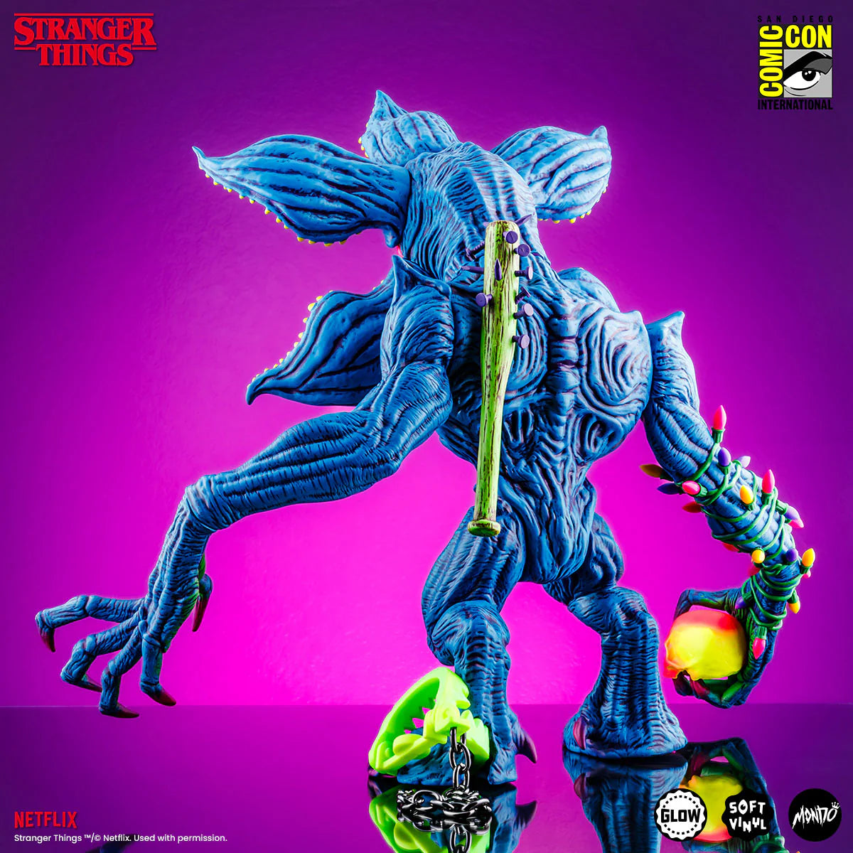 MONDO Stranger Things Demogorgon 80's Fever Variant SDCC LE 300 pcs
