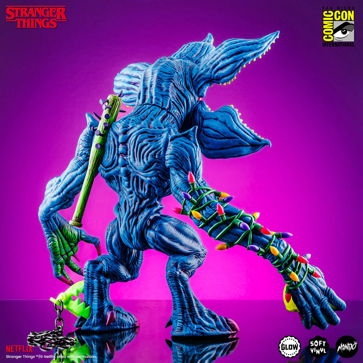 MONDO Stranger Things Demogorgon 80's Fever Variant SDCC LE 300 pcs
